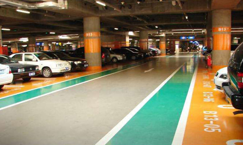 汽車展廳彩繪地坪
