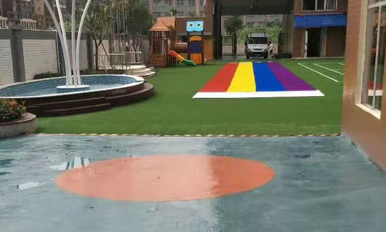 幼兒園彩繪地坪