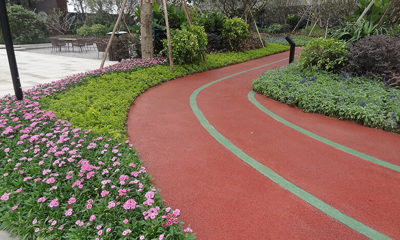 芳村金融街透水地坪