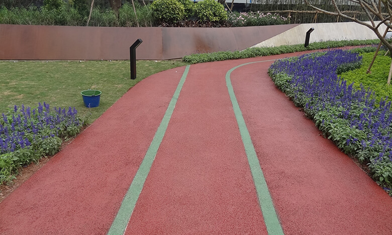 芳村金融街透水地坪