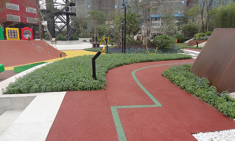 芳村金融街透水地坪