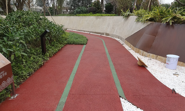 芳村金融街透水地坪