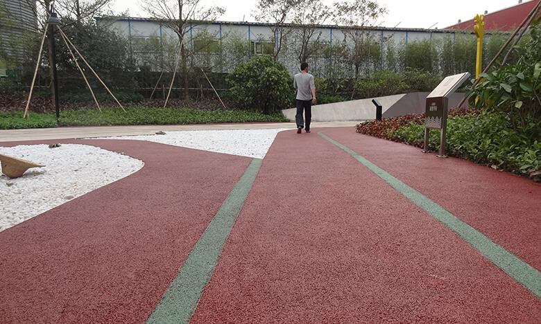 芳村金融街透水地坪