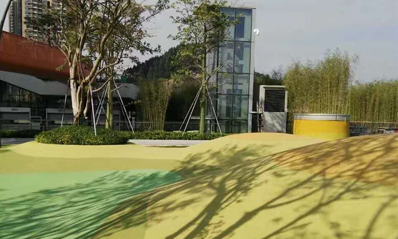 深圳萬科EPDM地坪