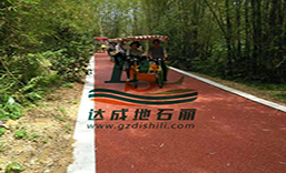 增城增江畫廊綠道透水混凝土透水地坪項目