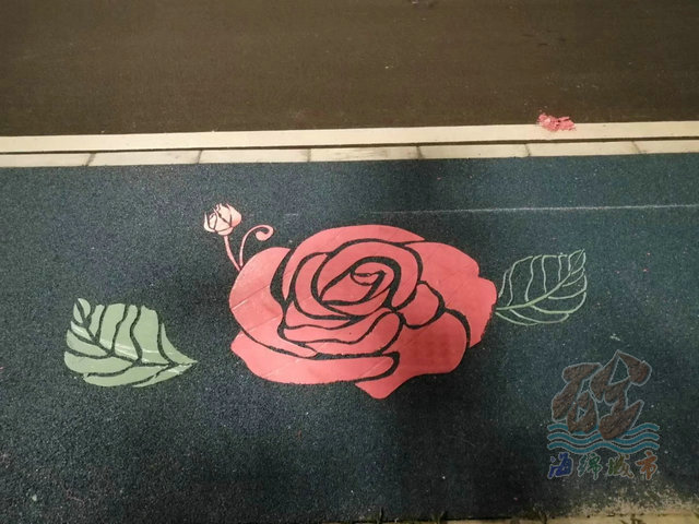彩色透水混凝土