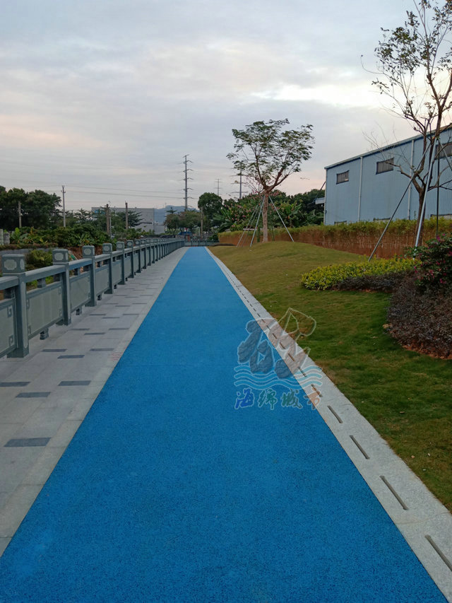 透水混凝土綠道