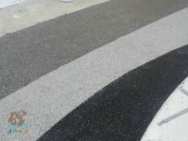 透水膠粘石