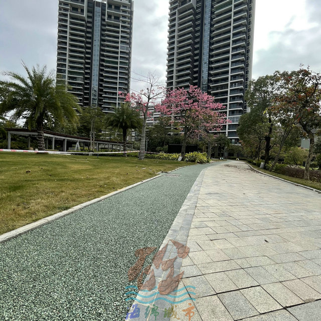 透水膠粘石