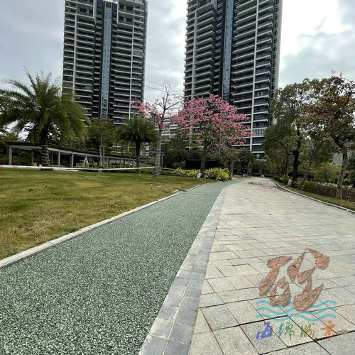 膠粘石地坪