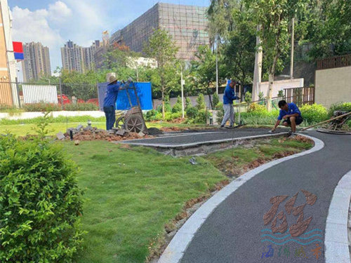 透水混凝土路面