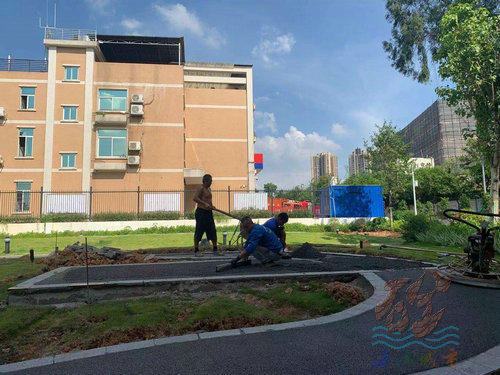 透水混凝土地坪