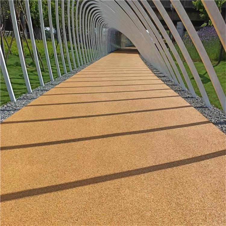 廣州膠粘石路面