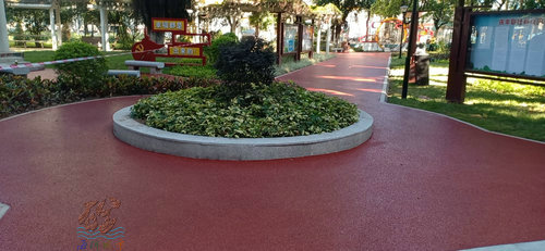 透水路面建設
