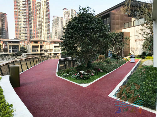 彩色透水瀝青路面