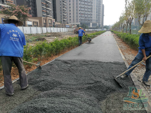 透水地坪施工