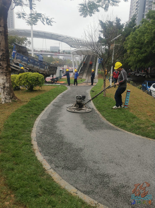 透水混凝土地坪