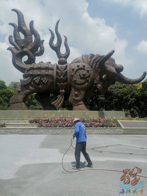 彩色透水地坪