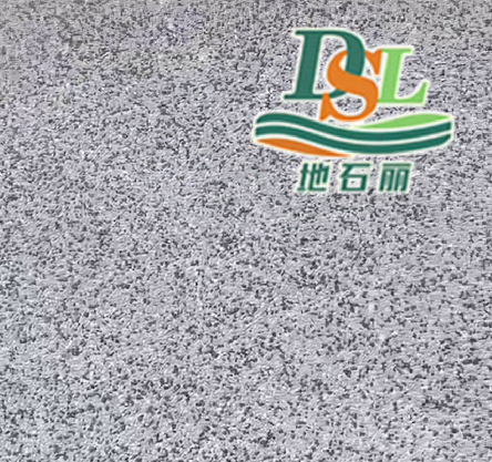 廣東惠州市露骨料地坪施工中