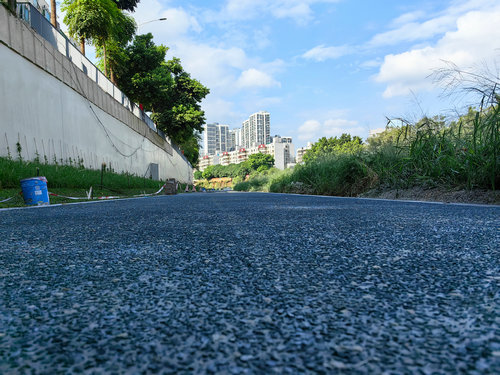 廣東龍崗河萬里碧道—露骨料地坪